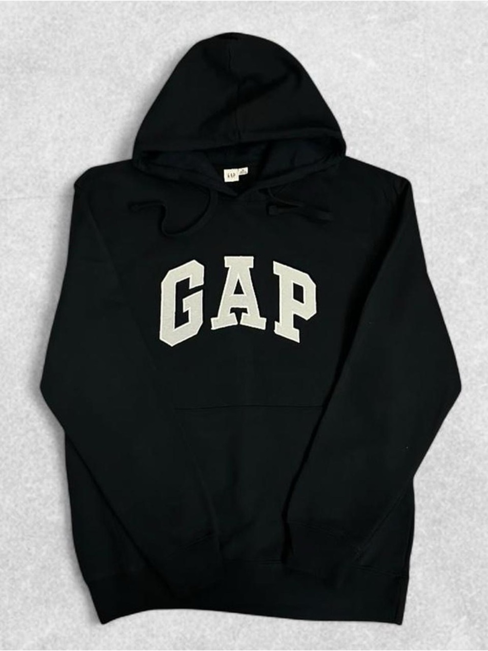 GAP navy blue Hoodie with White Logo - Men's Pullover